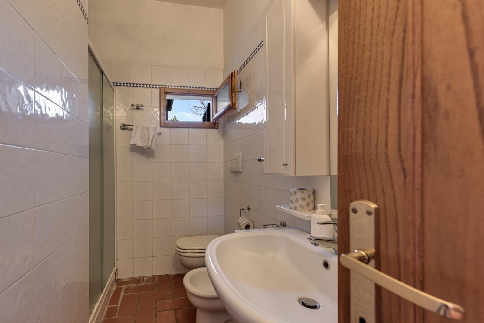 Fattoria I Tribbi Apartment Ambra Стая снимка